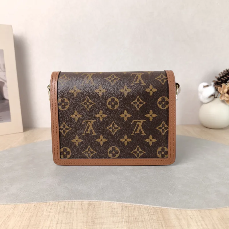 Louis Vuitton Crossbody Bag Dauphine Monogram PVC Mini 20 × 9 × 15 cm — cover view 4 of 5