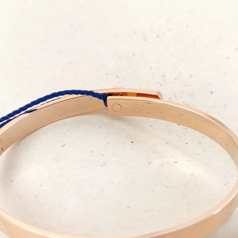 Hermès Bangle Kelly Bangle Rose Gold 18KR ose Gold One Size 15.8cm — cover view 4 of 10