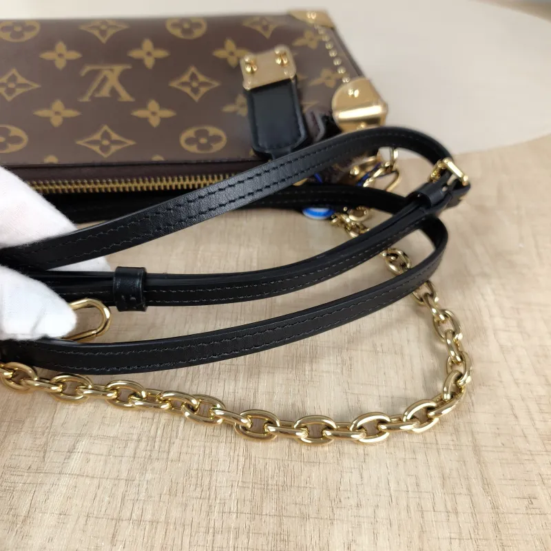 Louis Vuitton Crossbody Bag Slim Trunk Box Monogram PVC Medium 23 × 4 × 12 cm — detail view 2 of 12