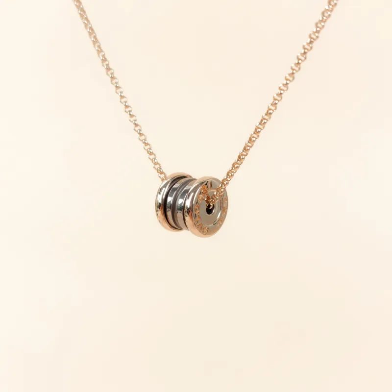 Bvlgari Necklace B.zero1 Rose Gold 18KR ose Gold One Size 38-44cm — cover view 5 of 7