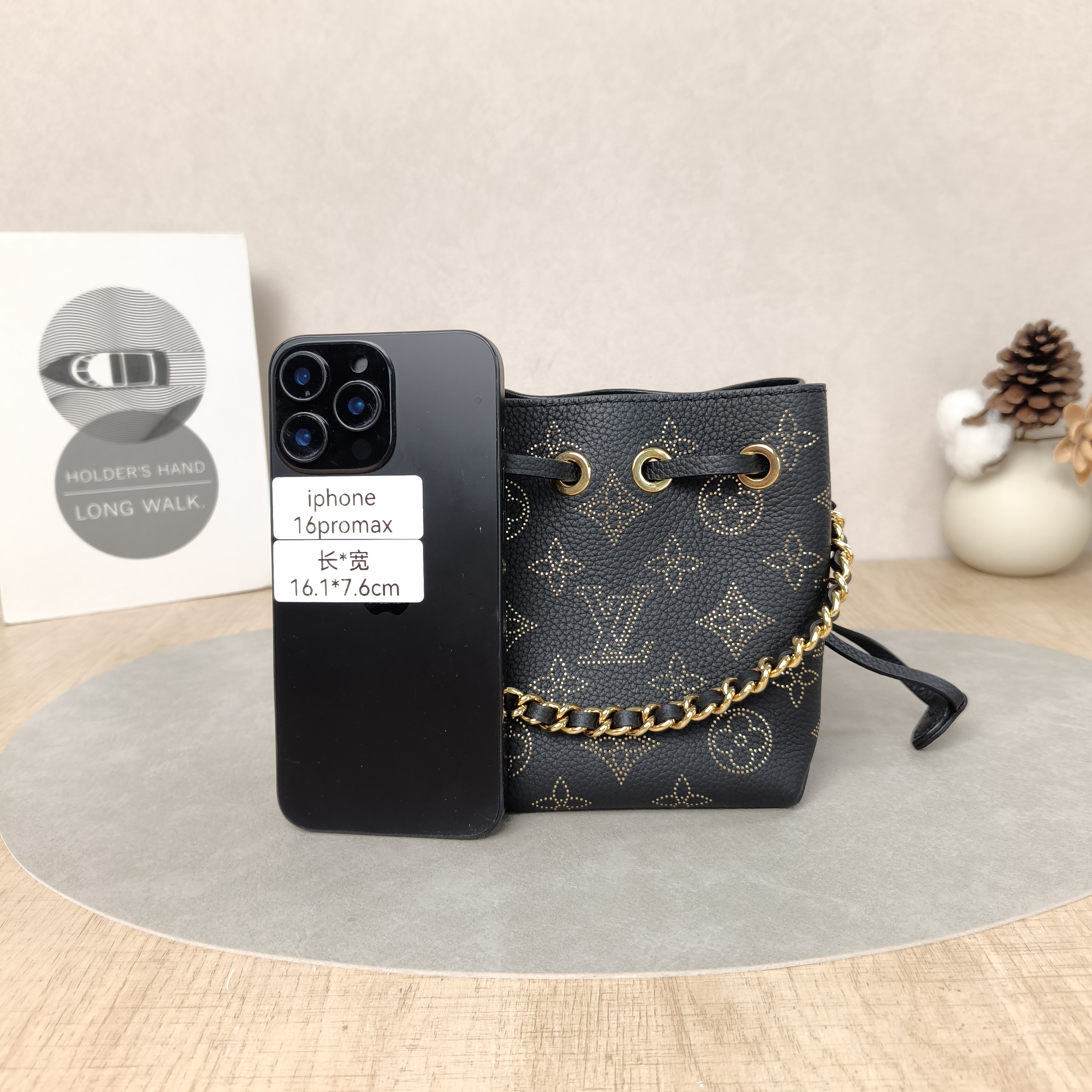 Louis Vuitton Crossbody Bag BELLA Black Calfskinmini13 × 10.5 × 11 cm — cover view 6 of 6