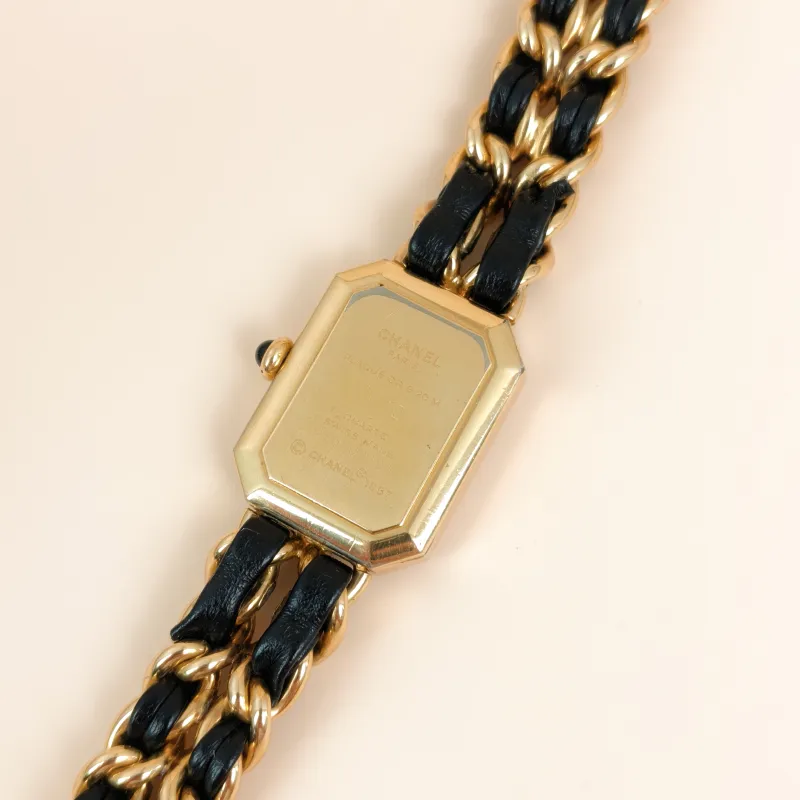 Chanel Watch Première Édition Originale Black with Gold-Tone Hardware Black with Gold-Tone Hardware L 26.1mm x 20mm — cover view 4 of 8