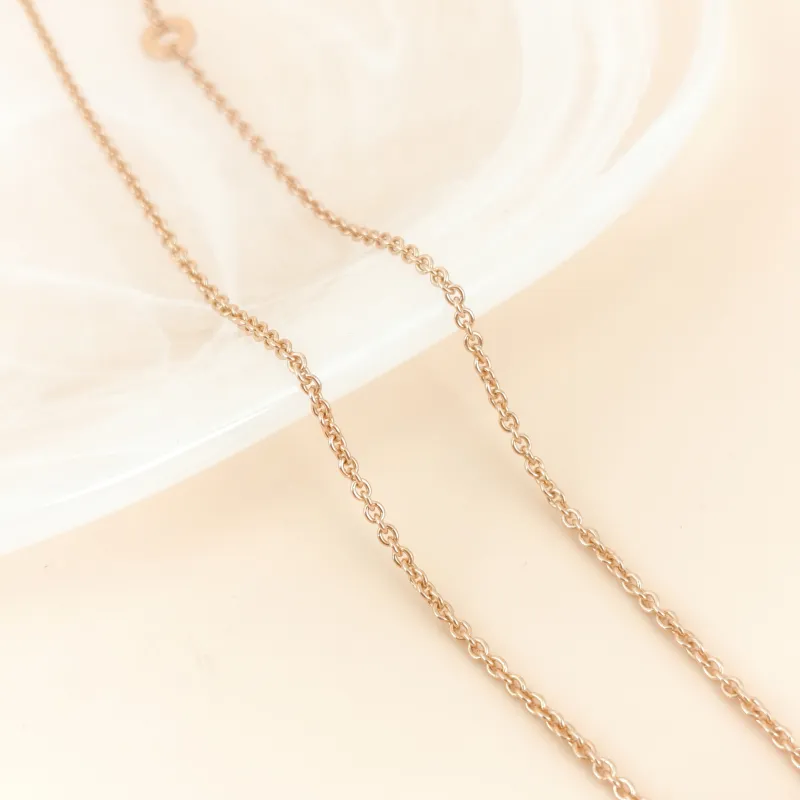 Bvlgari Necklace B.ZERO1Collection White Pavé Diamond Rose Gold Rose Gold 18KR ose Gold One Size 44cm — cover view 5 of 7