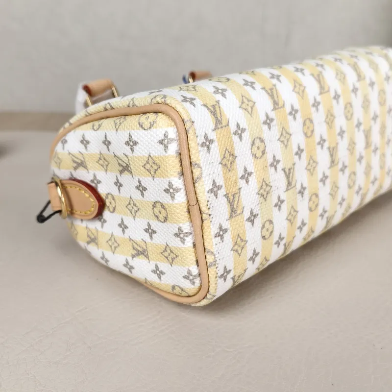 Louis Vuitton Crossbody Bag Speedy Nano White Yellow Monogram PVC nano 16 × 7.5 × 10 cm — detail view 3 of 11