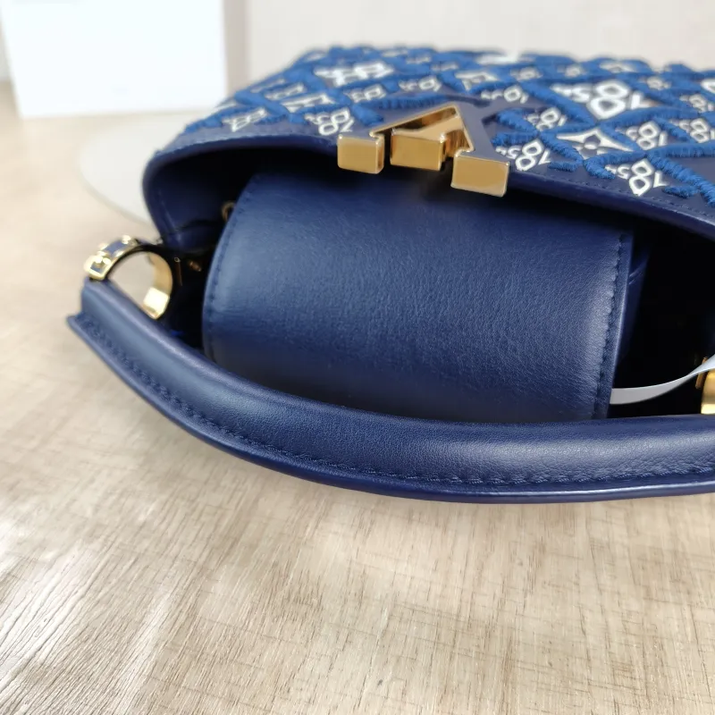 Louis Vuitton Crossbody Bag Capucines 1854 Calfskin Embroidered Mini 21 × 8 × 14 cm — detail view 6 of 12