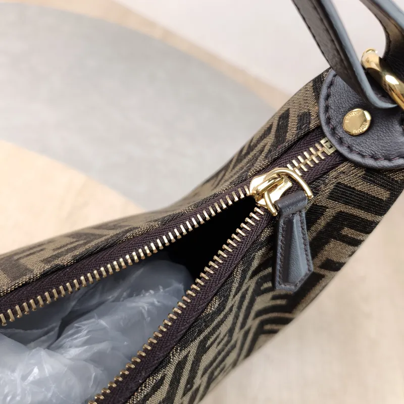 FENDI Shoulder Bag graphy Monogram Canvas Small 29 × 10 × 24.5 cm — detail view 6 of 13