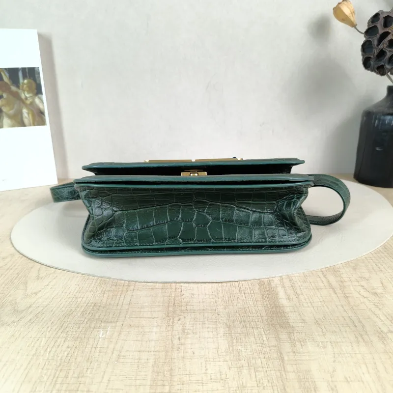 BALENCIAGA Shoulder Bag GOSSIP Green Calfskin Small 23.5 × 10.5 × 12.5 cm — cover view 2 of 5