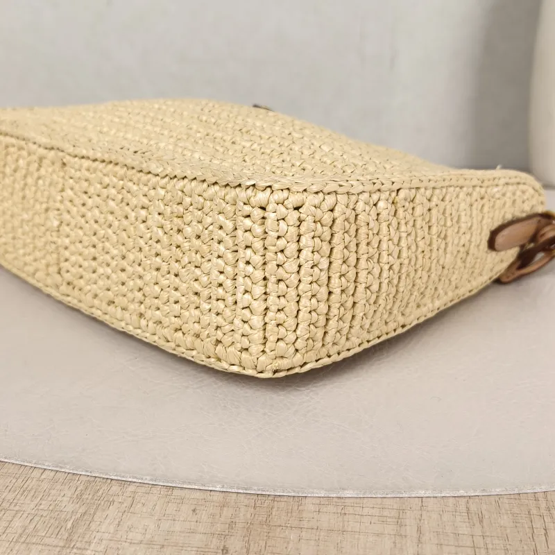 PRADA Crossbody Bag Re-Edition 2005 Hobo Woven Mini 22 × 6 × 18 cm — detail view 8 of 14