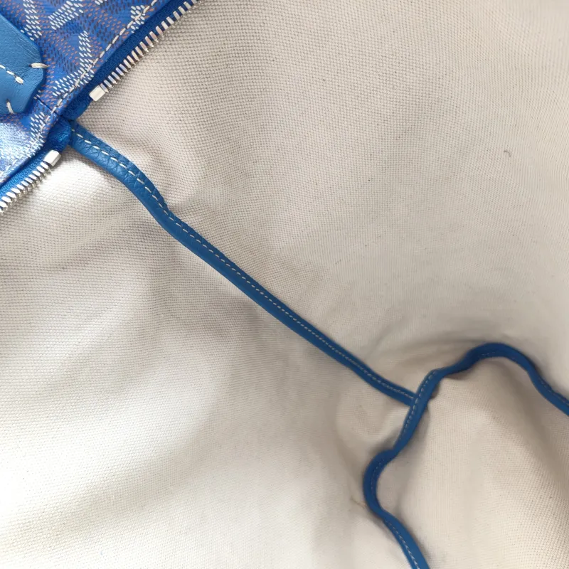 GOYARD Shoulder Bag Boheme Hobo​Blue PVC Small43 × 14 × 27 cm — detail view 4 of 15