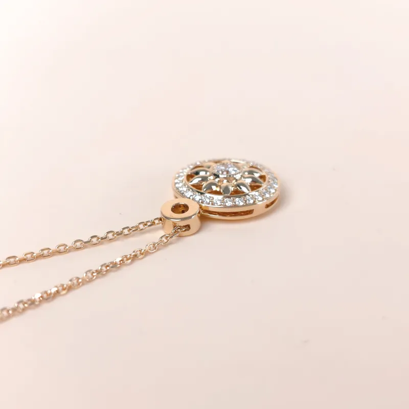 HARRY WINSTON Necklace Winston Gates Necklace Rose Gold Diamond18KR ose Gold One Size 40cm — cover view 4 of 7