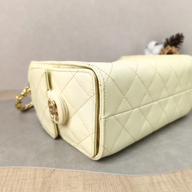 Chanel Crossbody Bag 25Bag Grained Calfskin Mini 22 × 12.5 × 20 cm — detail view 6 of 11