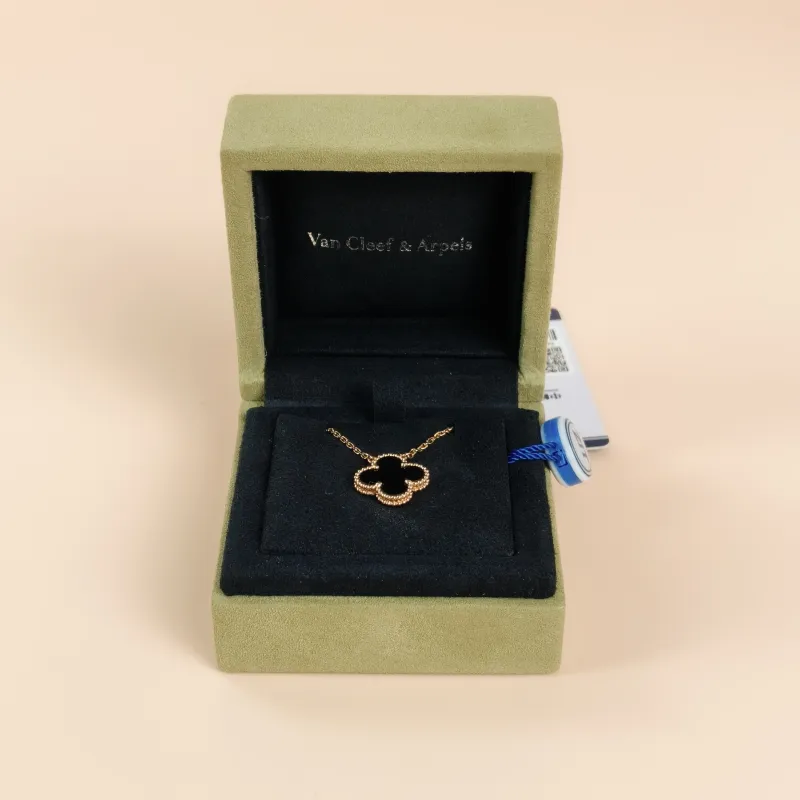 Van Cleef & Arpels Necklace Alhambra Alhambra Collection Necklace 18KY ellow Gold Vintage Small42cm — cover view 6 of 10
