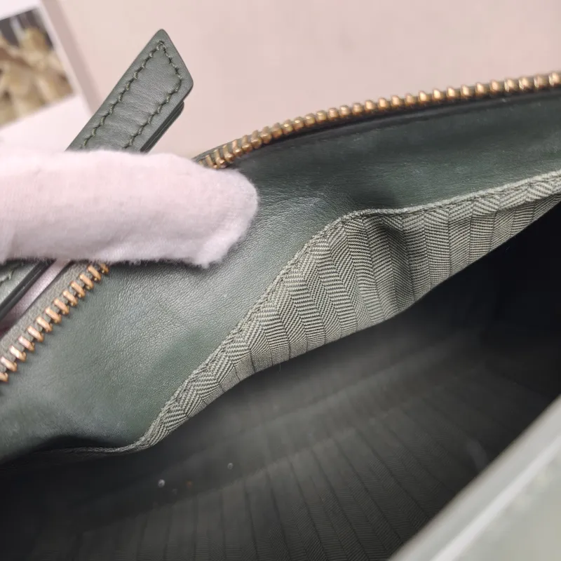 LOEWE Crossbody Bag Puzzle Green CC alfskin Small24 × 10.5 × 16.5 cm — detail view 7 of 13