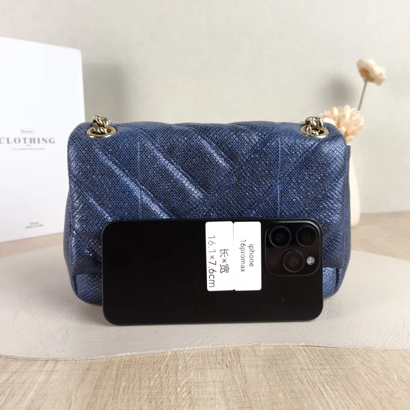 Bvlgari Crossbody Bag Serpenti Cabochon Navy Small 21.5 × 7 × 15 cm — cover view 5 of 5