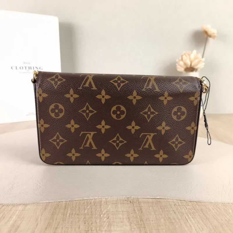 Louis Vuitton Crossbody Bag Pochette Félicie Monogram PVC Small 21 × 3 × 12 cm — cover view 3 of 5