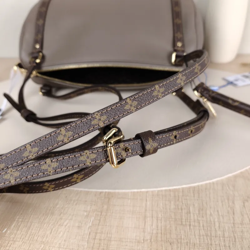 Louis Vuitton Shoulder Bag EXPRESS Shoulder Bag Grey Calfskin Small 26 × 13.5 × 17 cm — detail view 12 of 14
