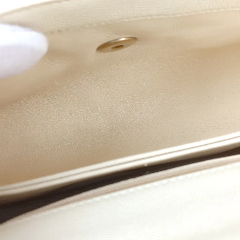 Chanel Top Handle Bag Coco Handle​ Beige Grained Calfskin Small 24 × 10 × 14 cm 26 — detail view 11 of 12