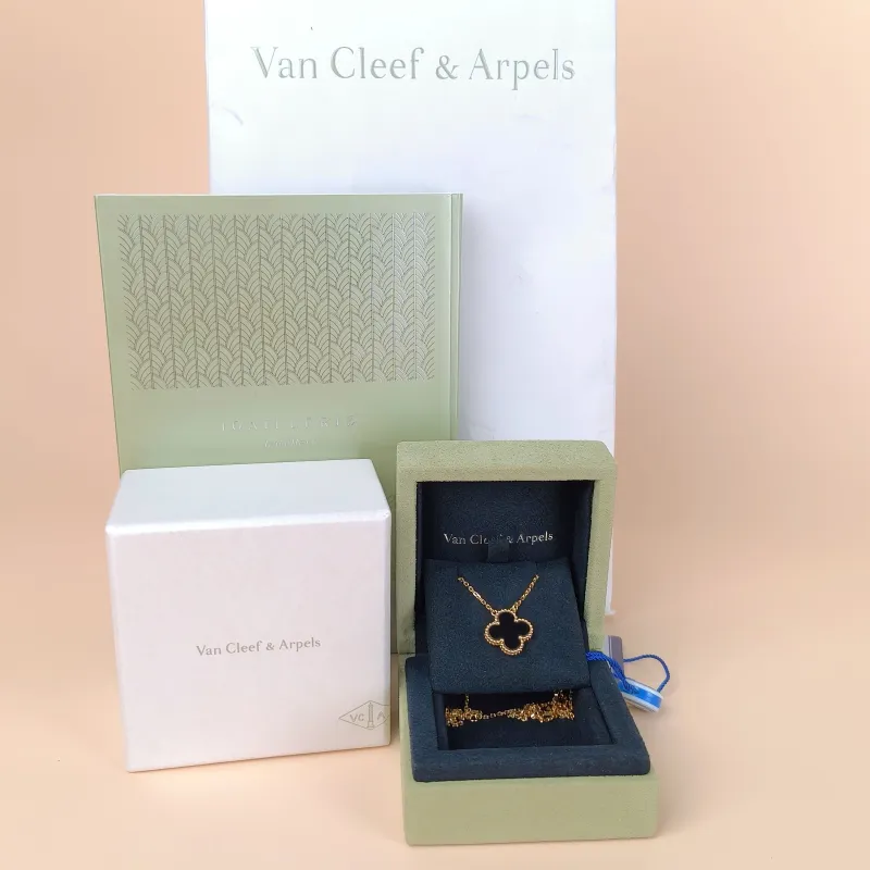 Van Cleef & Arpels Necklace Alhambra Alhambra Collection Necklace 18KY ellow Gold Vintage Small41cm — cover view 9 of 11