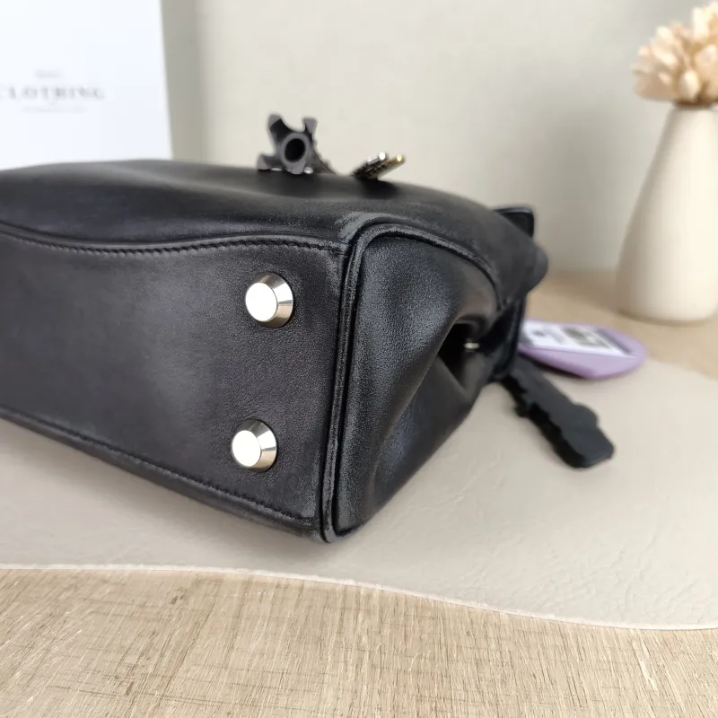 BALENCIAGA Crossbody Bag RODEO Black Calfskin Mini 23 × 10 × 17 cm — detail view 12 of 12
