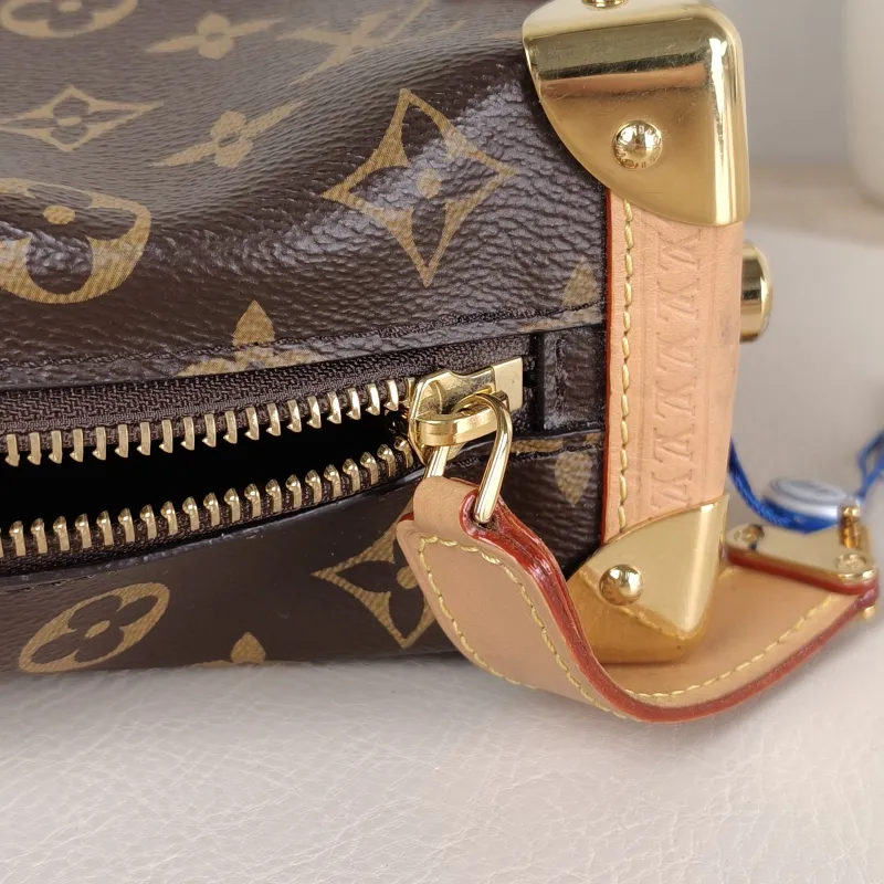 Louis Vuitton Crossbody Bag Side Trunk Box Monogram PVC Medium 23.5 × 8.5 × 16 cm — detail view 11 of 13