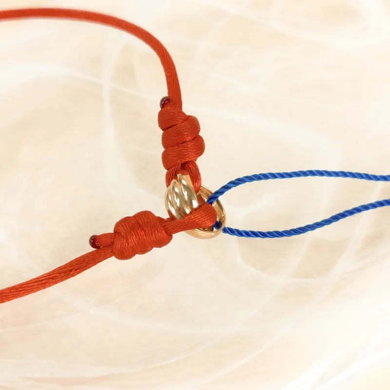 CARTIER Bracelet Trinity Collection Red18k One Size21cm — cover view 6 of 6