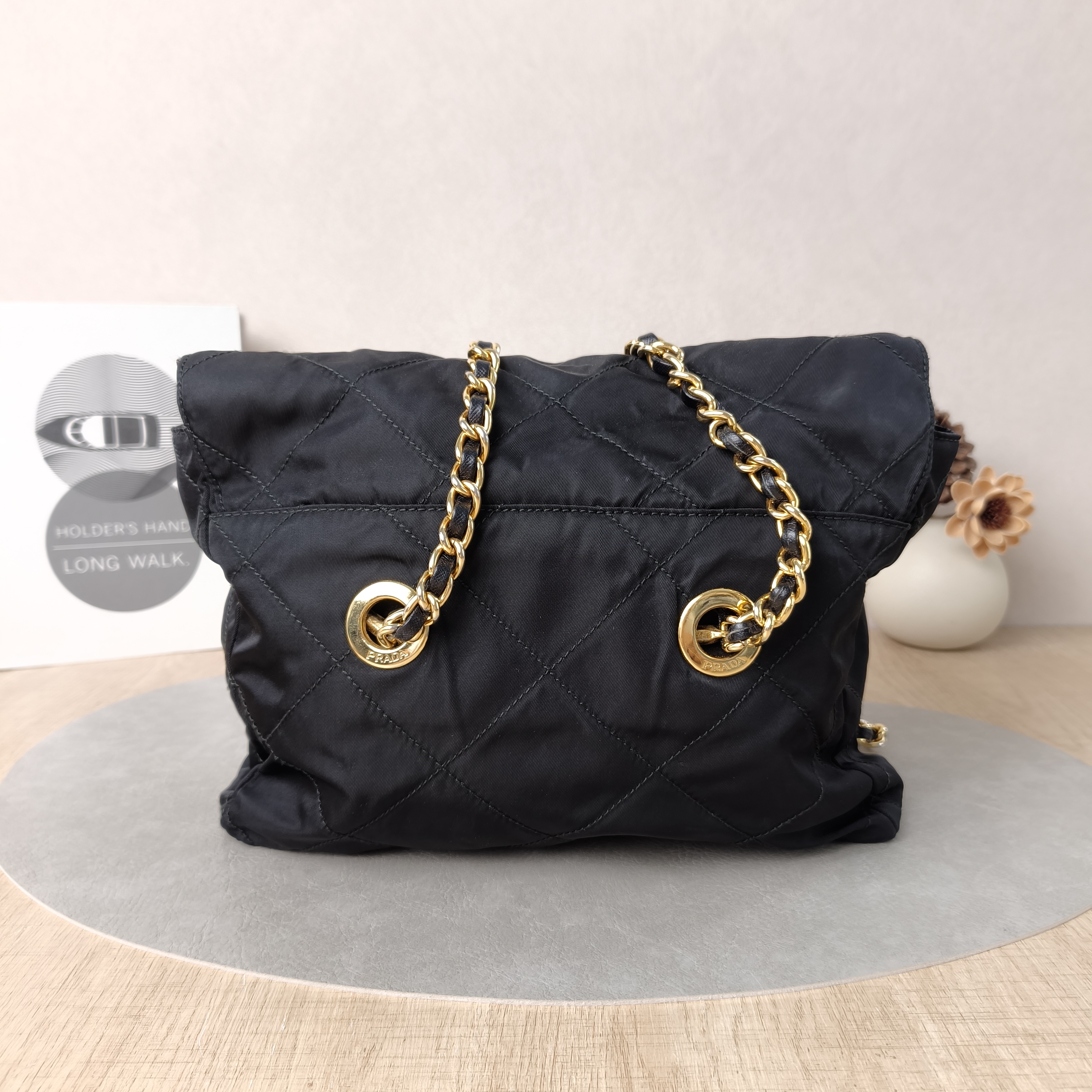PRADA Shoulder Bag Re-Edition Black Nylon One Size25 × 7 × 21 cm — cover view 3 of 5