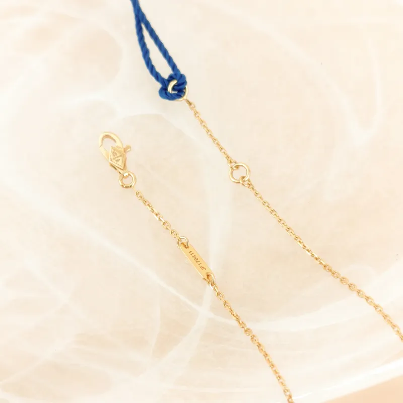 Van Cleef & Arpels Necklace Frivole Collection Necklace Yellow Gold 18KY ellow Gold Diamondmini40cm — cover view 4 of 10