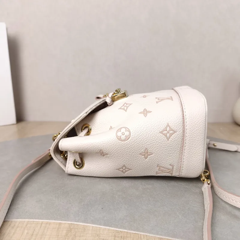 Louis Vuitton Backpack NANO NOÉ Backpack Beige Calfskin nano 15 × 10 × 19 cm — detail view 1 of 12
