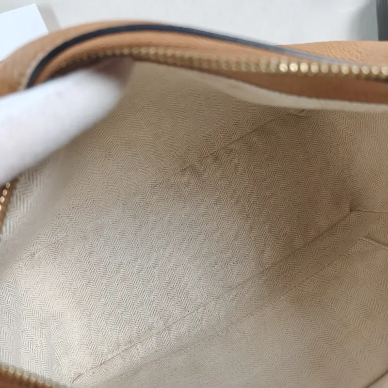 LOEWE Crossbody Bag Puzzle Caramel CC alfskin Small 24 × 10.5 × 16.5 cm — detail view 3 of 12