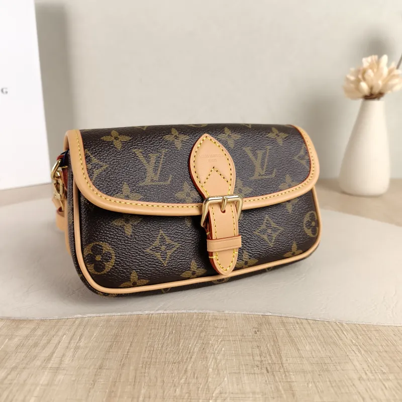 Louis Vuitton Crossbody Bag Diane Baguette Bag Monogram PV Cnano19 × 6 × 10.5 cm — cover view 4 of 6