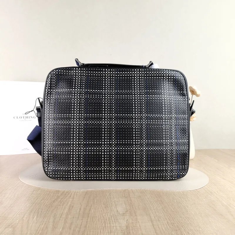 DIOR Top Handle Bag Top Handle Bag Black Calfskin 35 × 9 × 27.5 cm — cover view 2 of 4