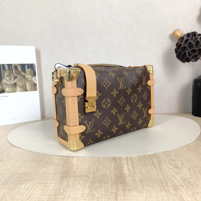 Louis Vuitton Crossbody Bag Side Trunk Box Monogram PVC Medium 23.5 × 8.5 × 16 cm — cover view 5 of 6