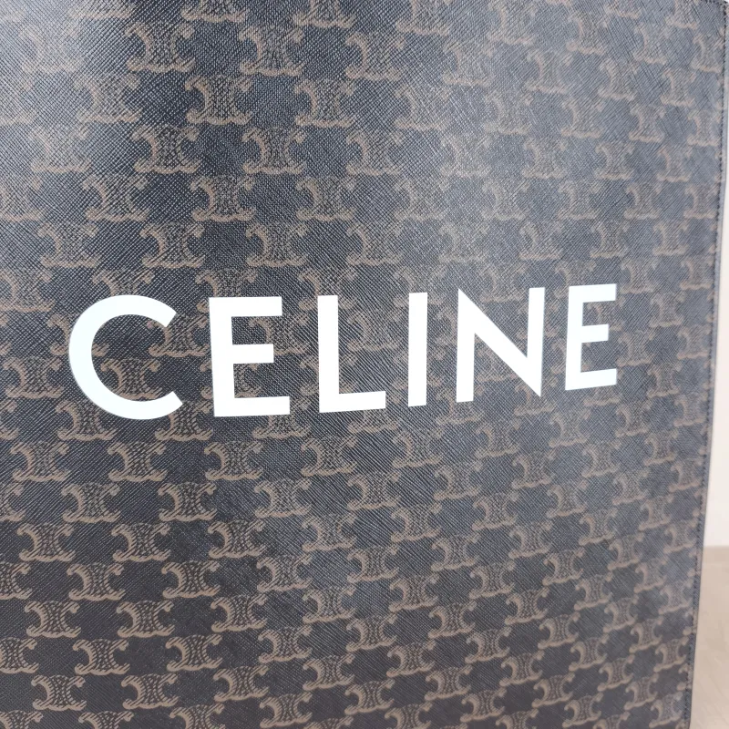 CELINE Crossbody Bag CABAS Monogram PVC Large37 × 9 × 39.5 cm — detail view 5 of 11