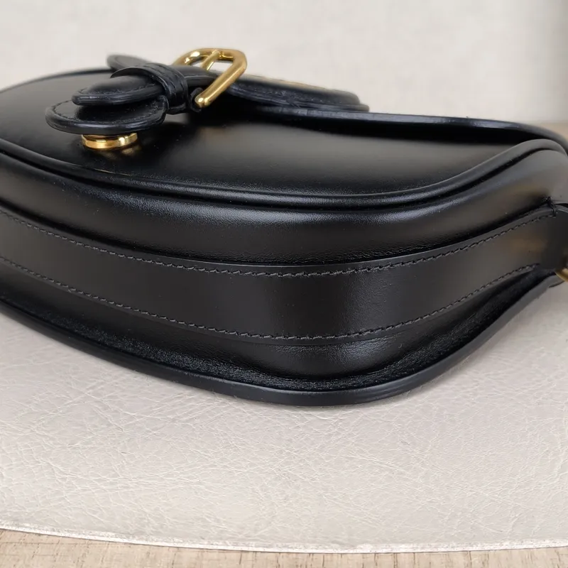 DIOR Crossbody Bag Bobby Black Calfskin Small18 × 5 × 14 cm — detail view 6 of 13