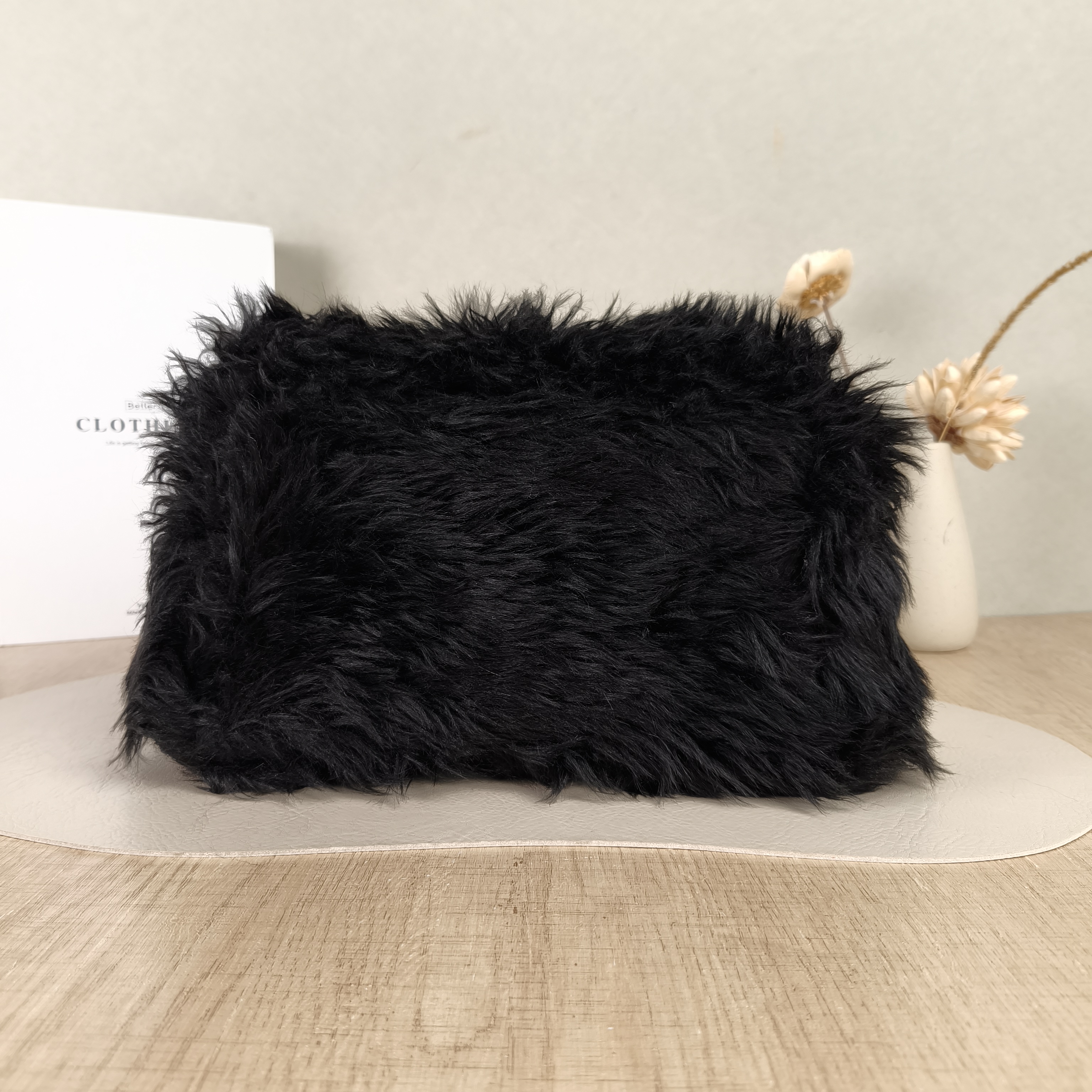 BALENCIAGA Shoulder Bag CRUSH Chain Bag Black Small25 × 8 × 15 cm — cover view 2 of 5