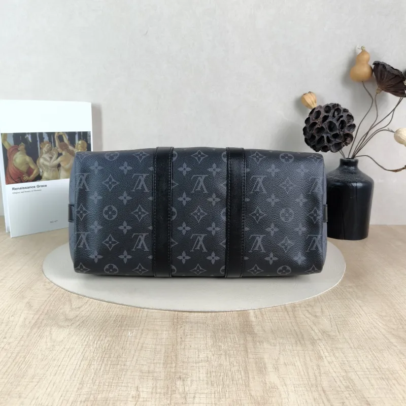Louis Vuitton Crossbody Bag Keepall 35 Monogram PVC One Size 35 × 16 × 21 cm — cover view 3 of 6