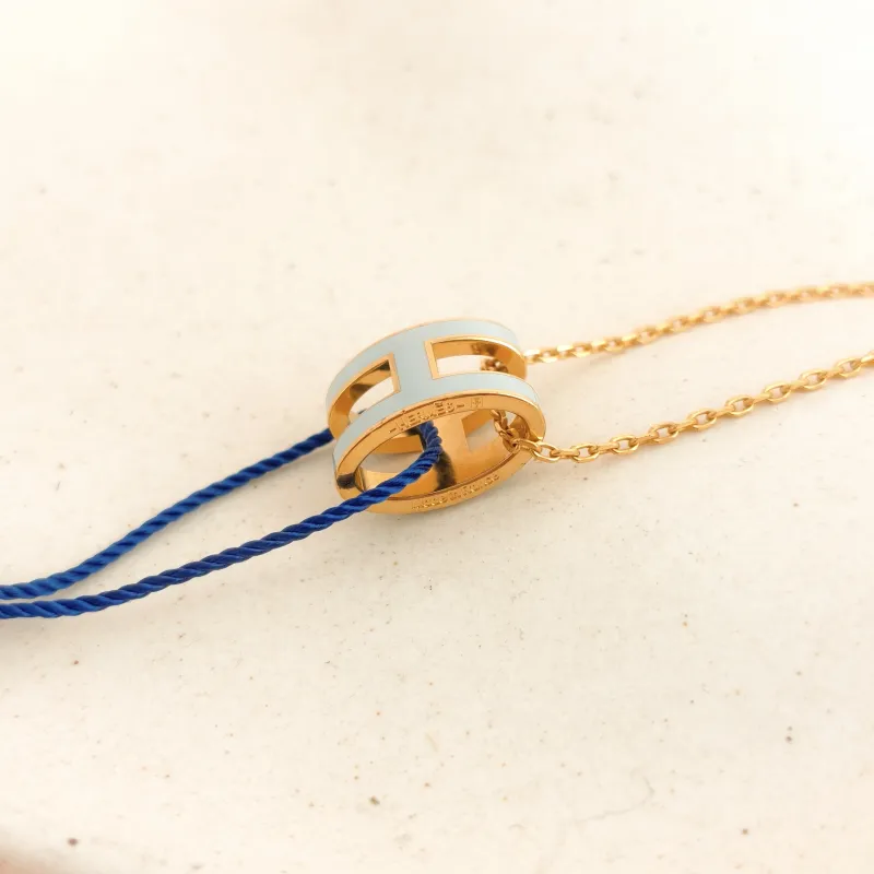 Hermès Necklace Pop HN ecklace Blue Large 40cm — cover view 6 of 7