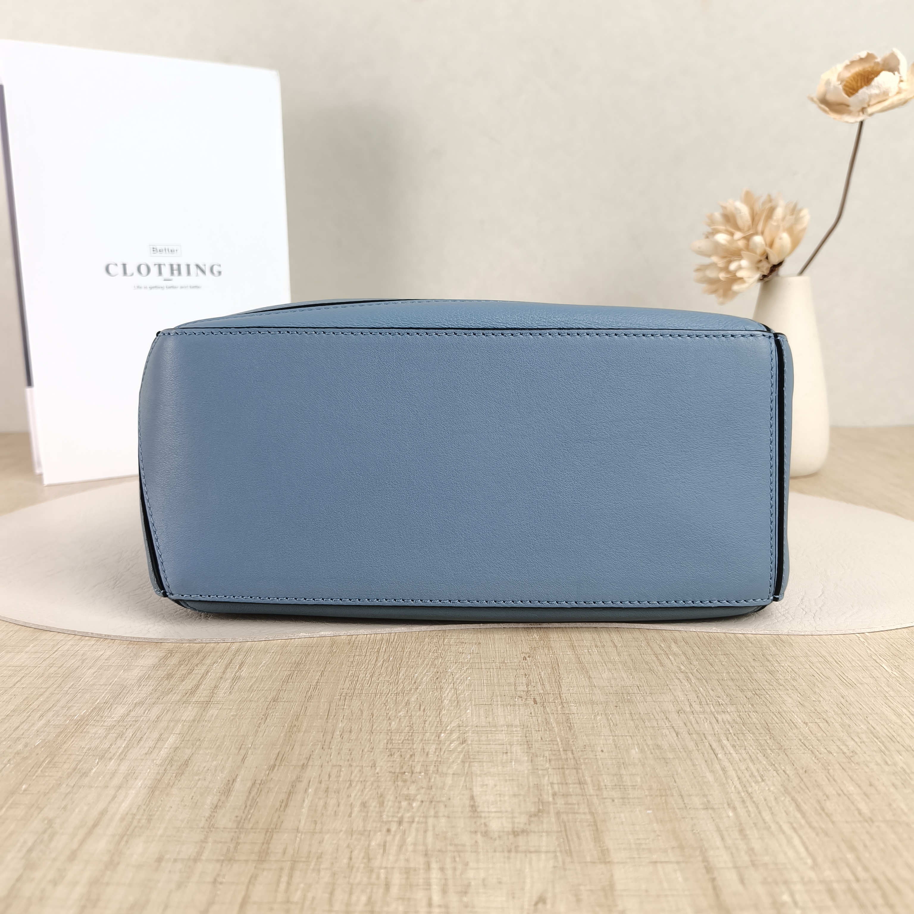 LOEWE Crossbody Bag Puzzle Blue CC alfskin Small24 × 10.5 × 16.5 cm — cover view 2 of 5