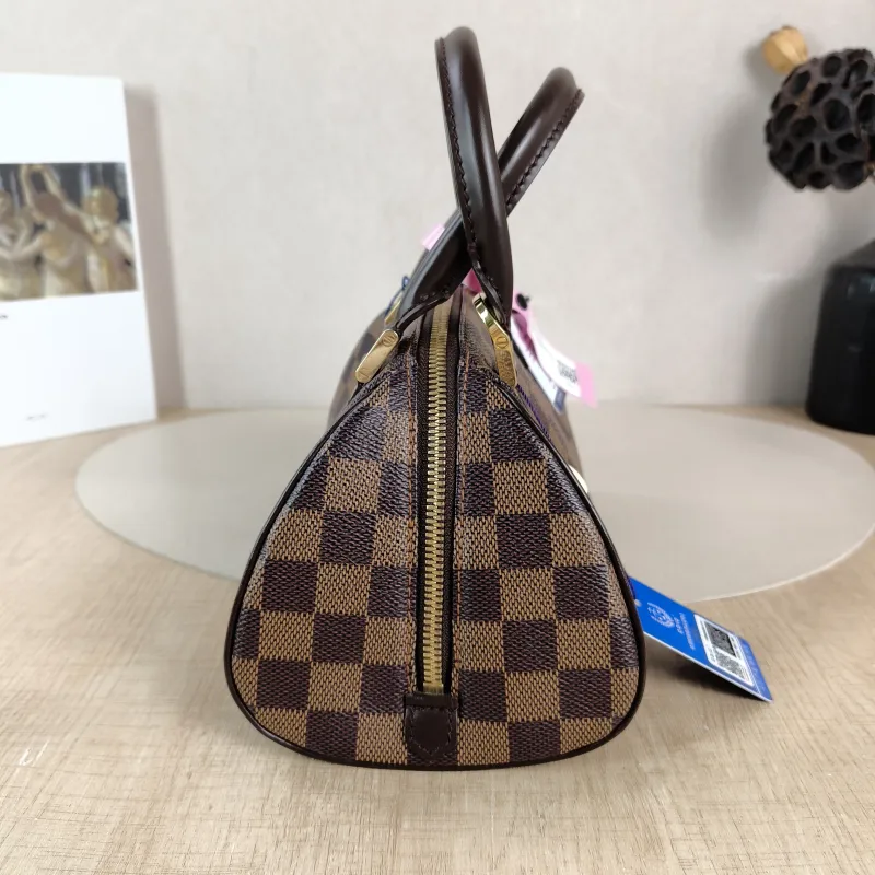 Louis Vuitton Top Handle Bag Ribera Damier Ebene PVC 23 × 13 × 14 cm — detail view 7 of 9