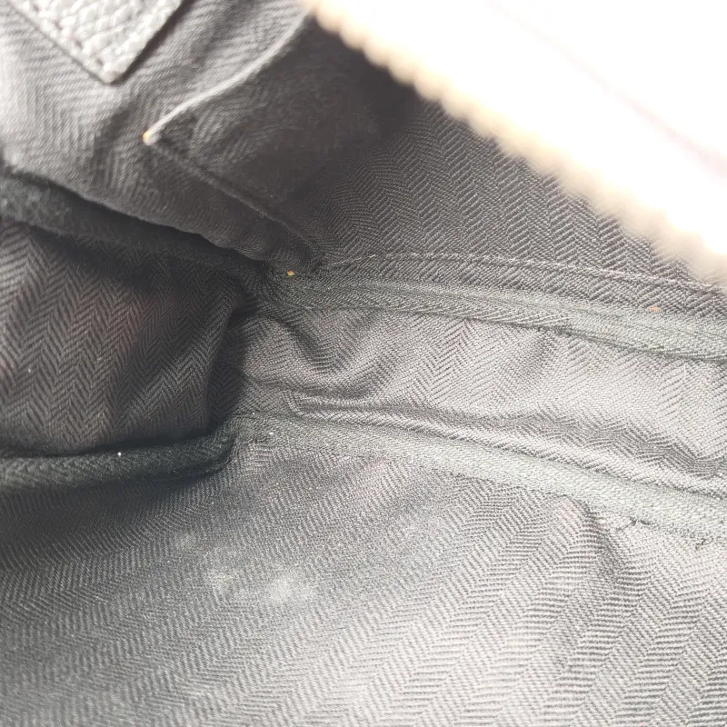 LOEWE Crossbody Bag Military Messenger Messenger Bag Grey Calfskin 25 × 9 × 18 cm — detail view 2 of 12