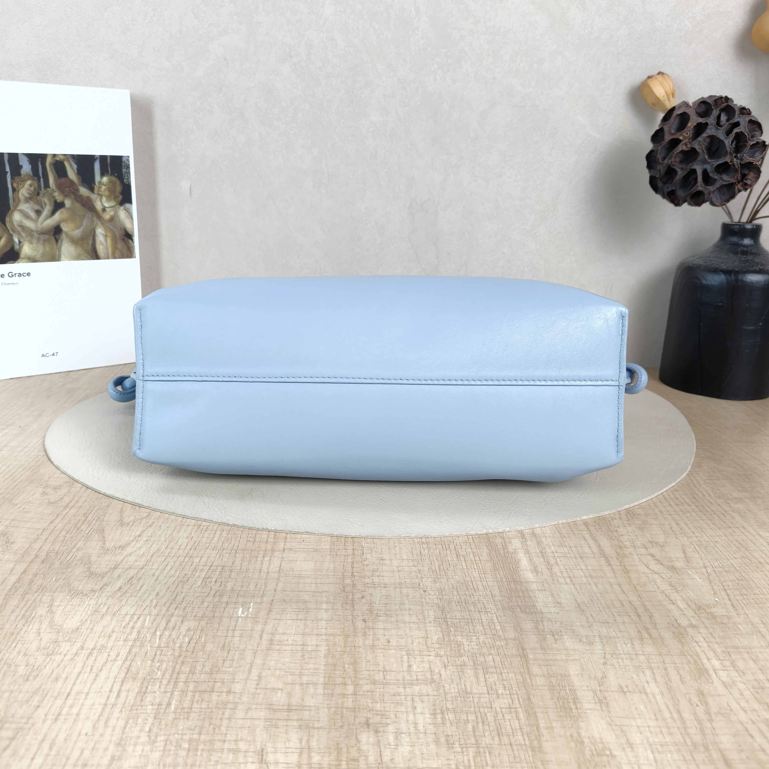 LOEWE Crossbody Bag Flamenco Blue Calfskin Medium30 × 10.5 × 24.5 cm — cover view 5 of 5