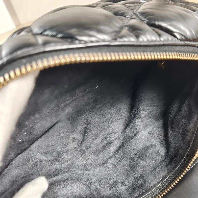 DIOR Crossbody Bag Sac Nomad Clutch Vanity Case Bag Black Calfskin Small 34 × 10 × 17 cm — detail view 5 of 11