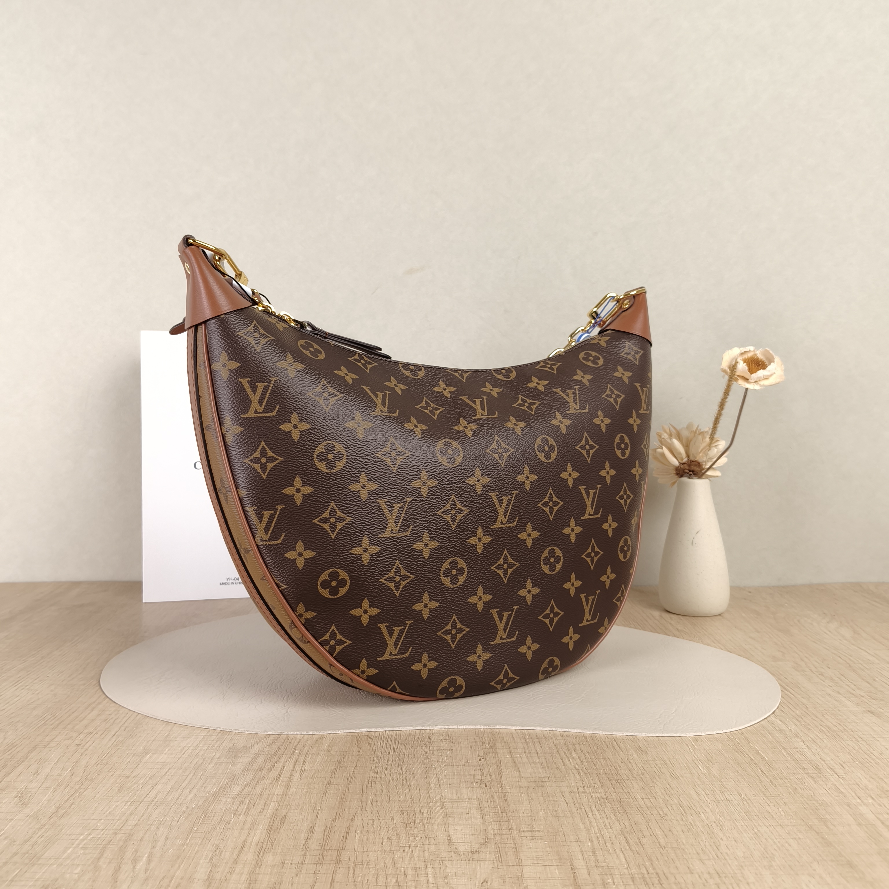 Louis Vuitton Crossbody Bag Loop Hobo Monogram PVC One Size38 × 10 × 26 cm — cover view 3 of 5