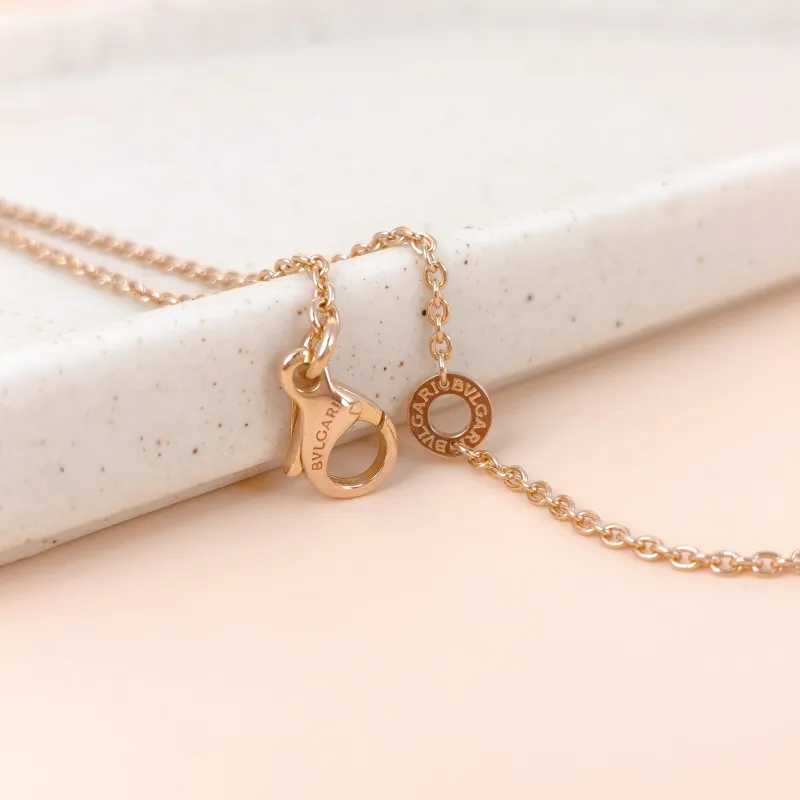Bvlgari Necklace B.ZERO1Collection White Rose Gold 18KR ose Gold One Size 44cm — cover view 4 of 9