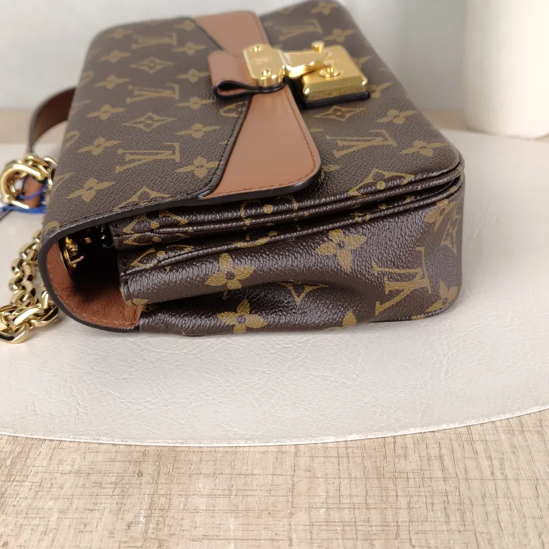 Louis Vuitton Crossbody Bag Marceau Chain Bag Caramel PVC · Calfskin One Size24.5 × 6.5 × 15 cm — detail view 9 of 13
