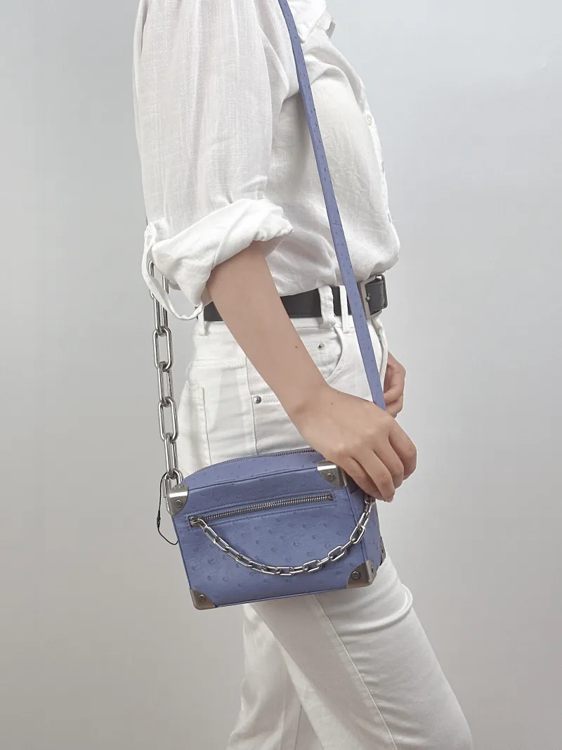 Louis Vuitton Crossbody Bag SOFT TRUNK Box mini18.5 × 8 × 13 cm — on-model view 2 of 2