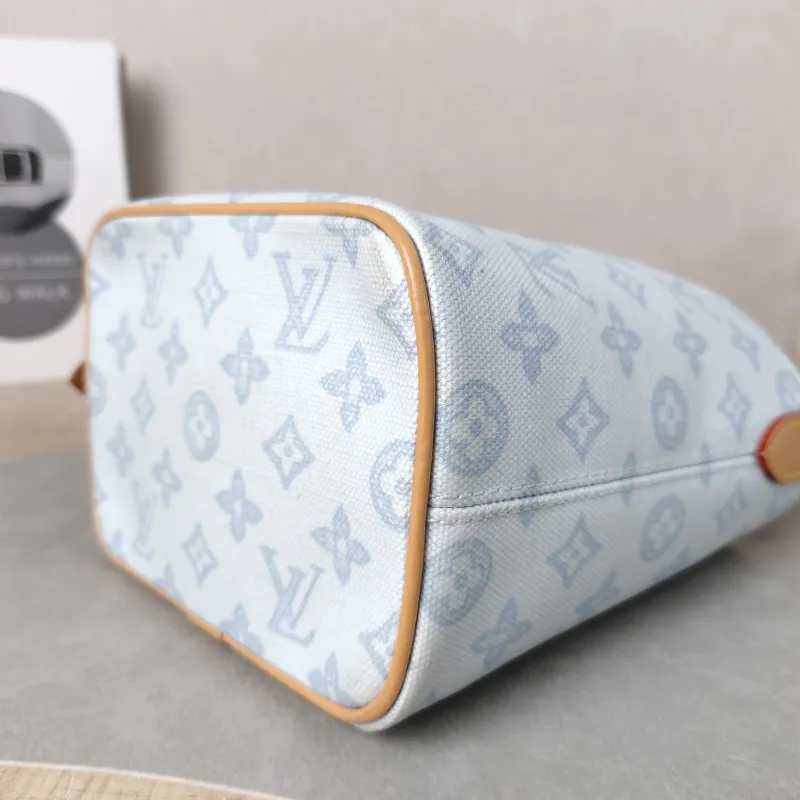 Louis Vuitton Top Handle Bag ALL IN BB Blue PVC BB 16 × 12 × 18 cm — detail view 3 of 13