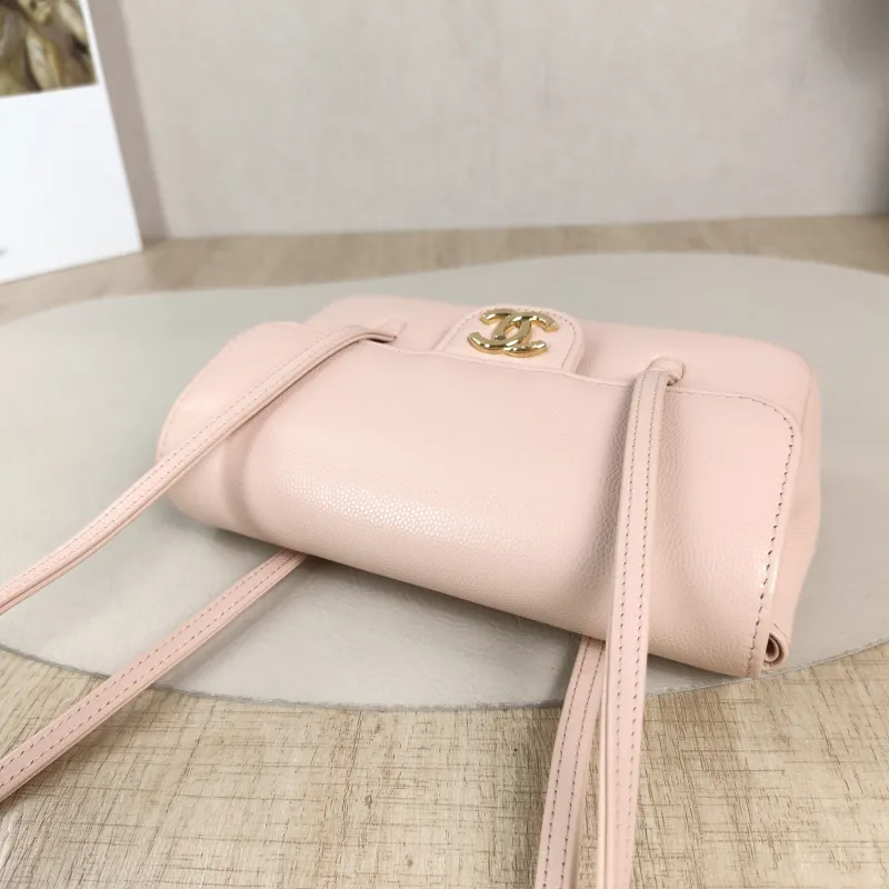 Chanel Shoulder Bag26p preppy coco Pink Grained Calfskinmini17 × 5 × 11.5 cm — detail view 13 of 15