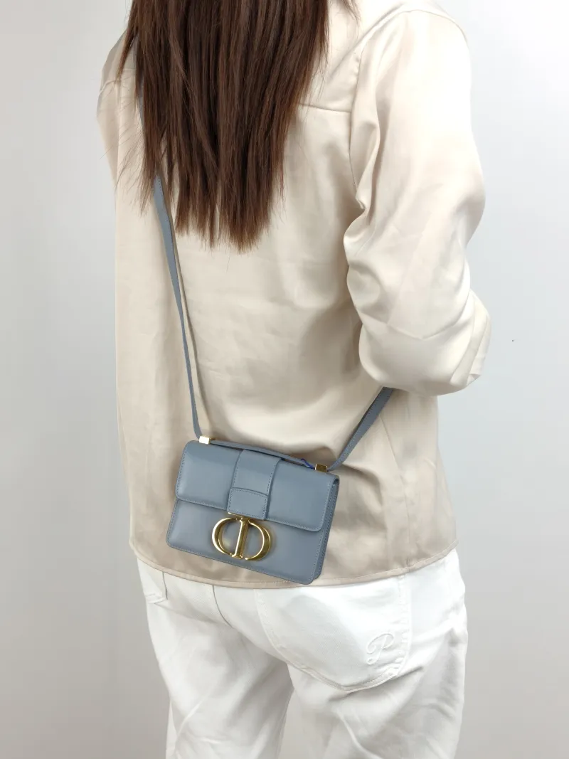 DIOR Shoulder Bag 30Montaigne 30 Calfskin Mini 15 × 4 × 11 cm — on-model view 2 of 2