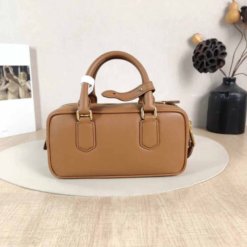 Miumiu Top Handle Bag Arcadie Collection Bowling Bag CC alfskin Medium 22 × 7.5 × 10.5 cm — cover view 4 of 6